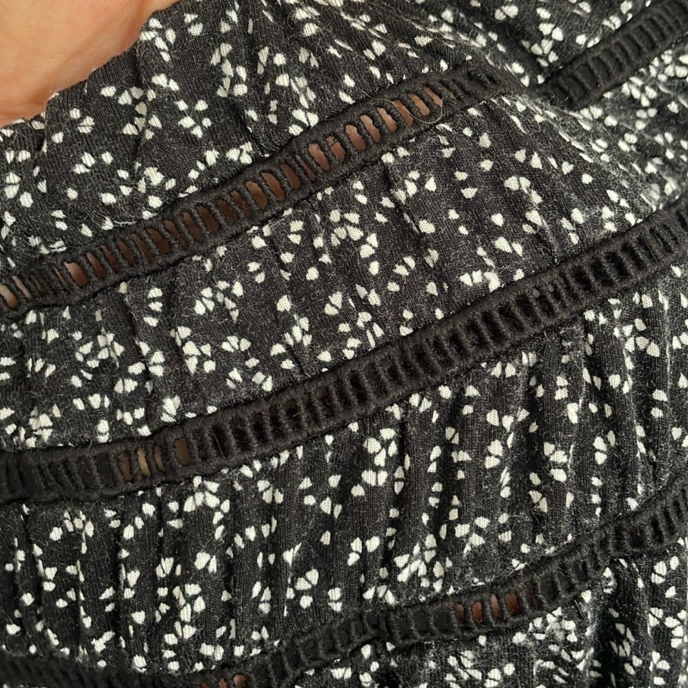 Lane Bryant Black and white Dot Blouse women size 14 - Picture 5 of 9